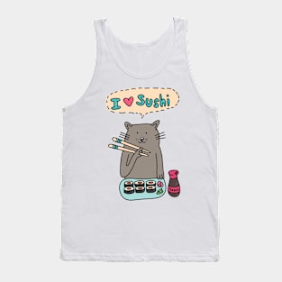 I love sushi Tank Top